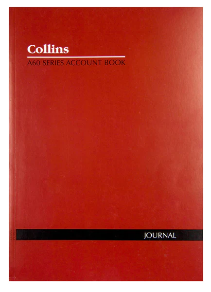 Collins 10302 A60 Series Journal Book - Pack 5